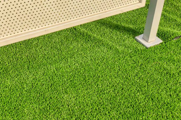 Artificial cover for the sports field. Close up shot. Artificial cover for the sports field. Close up shot.